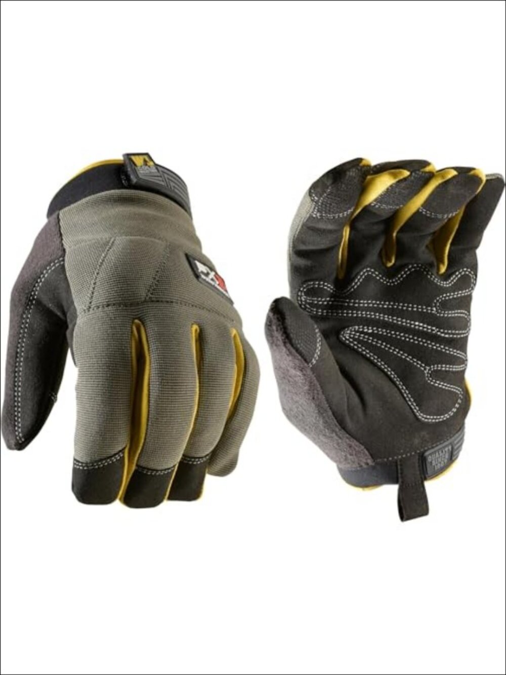 Insulated Synthetic Leather Winter Work Gloves 3M Thinsulate Fleece Lined